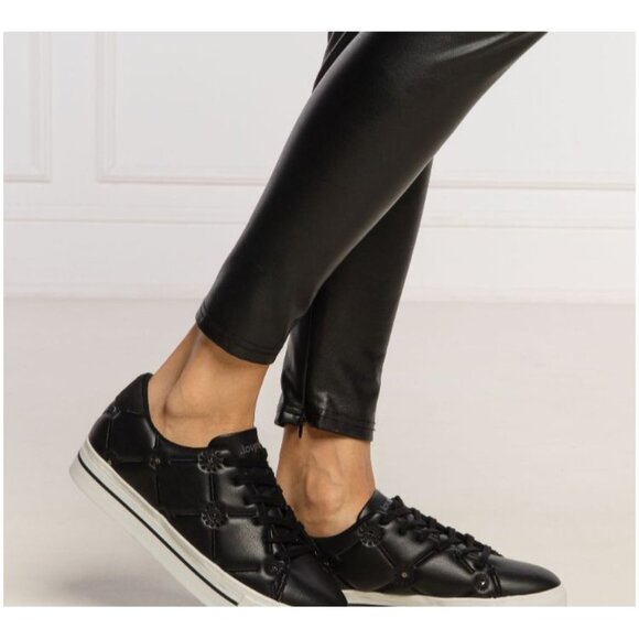 Desigual Women's Sneakers In Black 230541 Size 7.5 - Picture 6 of 7